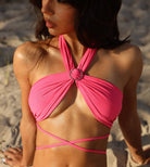 Vixen Halter - Rose - MGX Swim