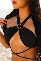 Vixen Halter - Nero - MGX Swim