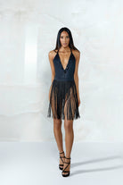 Fringe Skirt-Long - MGX Swim